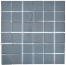 Mosaïque En Gris Miroir