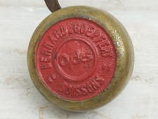 Sonnette de vélo ancien en laiton
