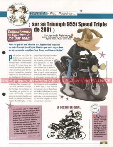 Triumph 955 speed triple 2001 - speed,