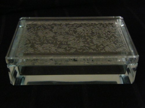 Grande boite bijoux verre - grande, a