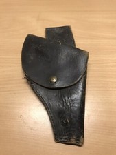 ancien holster cuir noir