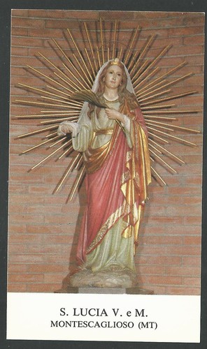 Image pieuse santa lucia - image,