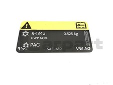 NEW AC label sticker 525g