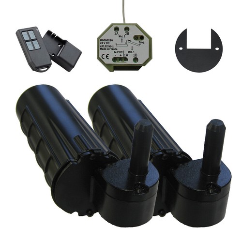 Double motorisation pour - , volet