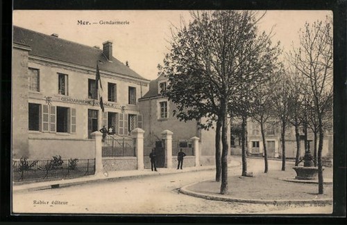Cpa mer gendarmerie - mer,,