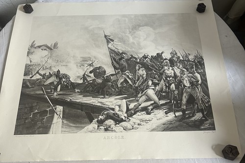 Grande gravure ancienne - , e