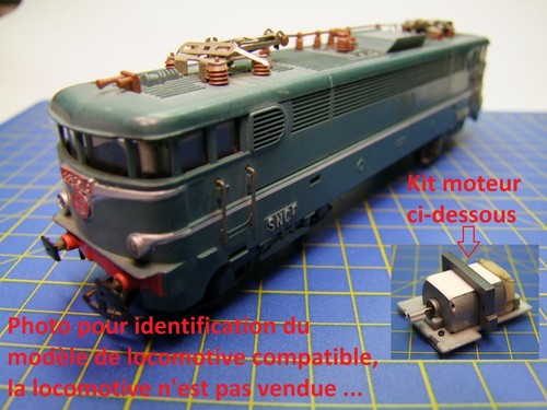 Kit motorisation locomotive - motorisation,