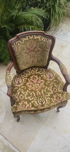 Paire fauteuils style louis - fauteuils,