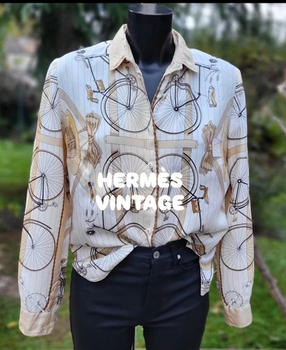 Chemise soie hermès - en,
