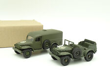 Solido Militaire Armée 1/50 - Lot : Dodge WC54 + WC56 US Army