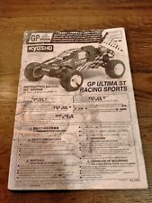 Kyosho GP ULTIMA ST RACING SPORTS parts list