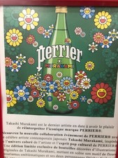 Petite Bouteille collector Perrier Murakami
