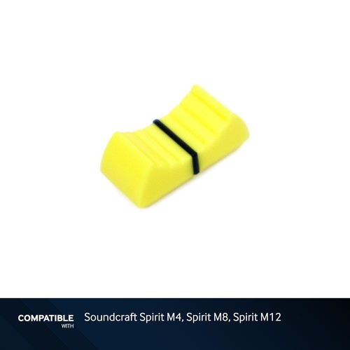 Soundcraft yellow fader - fader, cap