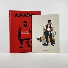 SCHINTONE : SILHOUETTES TOULOUSAINES . ENVOI SIGNÉ . LOUBATIÈRES, 1991 . EO