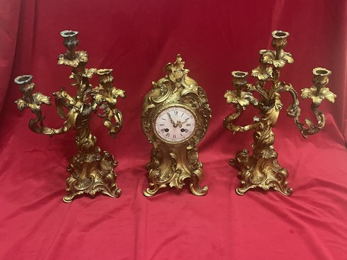 Garniture cheminée en - garniture, de