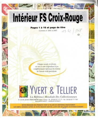 Yvert tellier france - et, fs