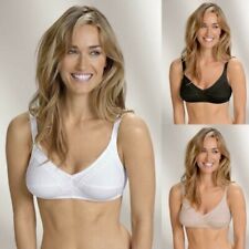 Naturana Femmes Souple Tasse 100% Coton Quotidien sans Fil Soutien-Gorge 86545