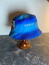 Bob Chapeau Unkut Réversible 2 Couleurs Sky Orange/Azur Avec Poche