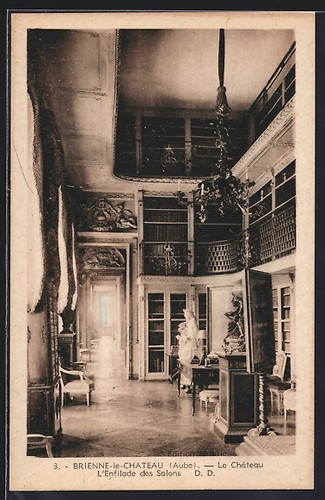 Cpa brienne château le - cpa,