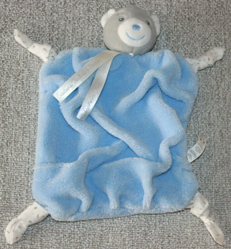 Kaloo doudou ours plat bleu - kaloo,