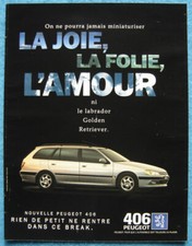 Publicité Papier - Voiture Peugeot 406 Break De 1997