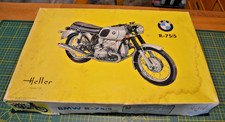 RARE MAQUETTE  BMW  R-75/5  HELLER  1/8  (lire l'annonce)