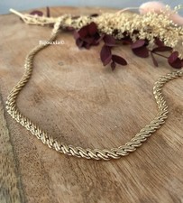 Collier Maille Tressée