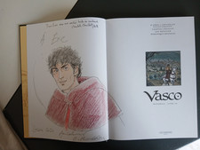 BD INTEGRALE 10 VASCO DEDICACE ROUSSEAU+COULEUR CHAILLET 