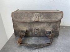 Ancienne Caisse A Outil Sacoche Métier Ou Munition ? OH And G Collection Deco 