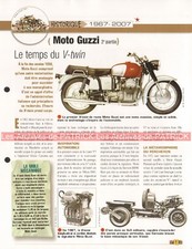 GUZZI Histoire 1967-2007 V7 850 Le Mans Joe Bar Team Fiche Moto #005340