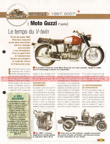 Guzzi histoire 1967 - histoire, 1967-2007