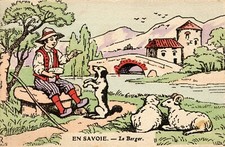 *35952 cpa en savoie - Le Berger