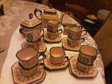 SERVICE A CAFE FAIENCE QUIMPER  HENRIOT 72