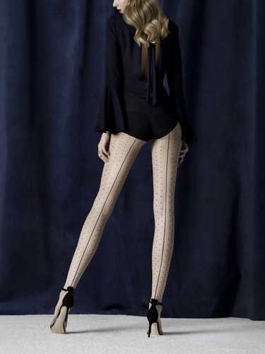 Collants chair couture - et, pois