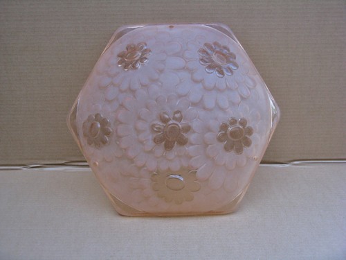 Art deco ancien lustre vasque - art,