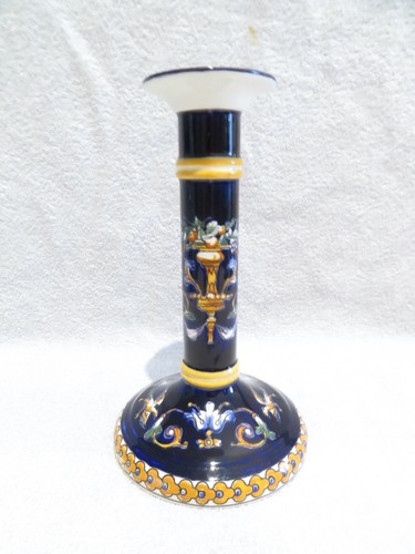 Bougeoir faience gien - bougeoir,