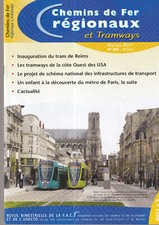 CHE. DE FER REGIONAUX & TRAMWAYS N°345 TRAM DE REIMS / TRAM. COTE OUEST USA