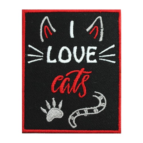 Patch pour amoureux des - pour, chats