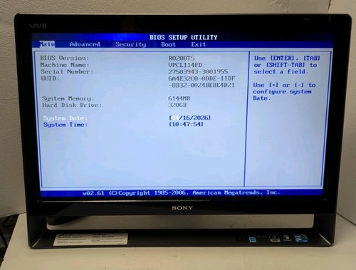 Sony vaio pcv a1111l - pcv-a1111l, 24"