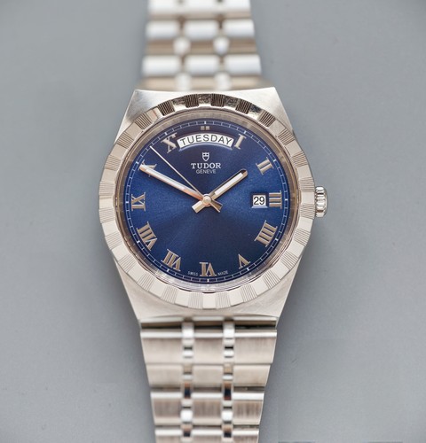 Tudor blue dial royal - dial,