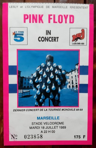 Ticket billet used - ticket, stub