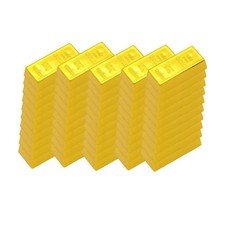50pc Faux Gold Bar Bullion Paperweight Arrêt De Porte Pour Les Enfants Childen