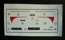 Planche de DECALCOMANIE pour