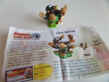 Figurine Kinder Monobloc LUKA RATTER + BPZ - C-V - Série Mission Taupe Secret