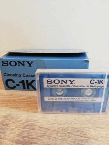 Sanyo sony cleaning cassette - sanyo,