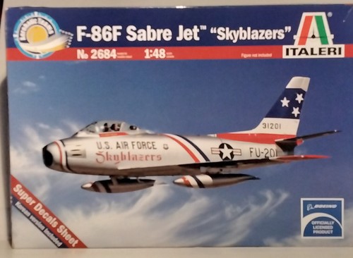 Maquette 86f sabre jet - f-86f,