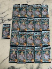 LOT DE 21 BOOSTER NEUF DE 6 CARTES DRAGON BALL Z SERIE 1 BANDAI