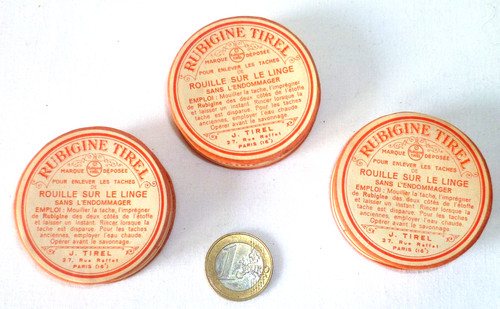 Anciennes petites boites pub - petites,