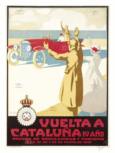 Auto 1920 vuelta cataluna - 1920,
