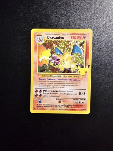 Carte pokémon dracaufeu - carte,
